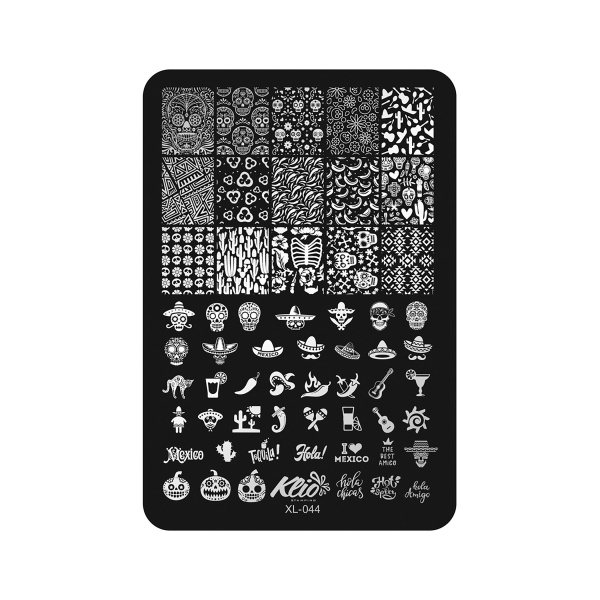 Klio professional Пластина для стемпинга, XL-044 купить - 0