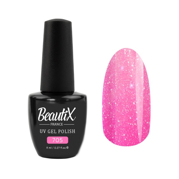 Beautix Гель-лак UV Gel Polish Mini, №705, 8 мл купить - 0