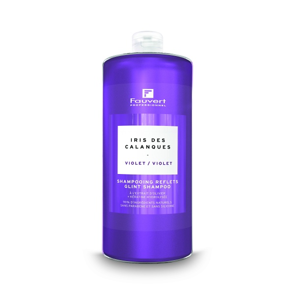 Fauvert Professionnel Оттеночный шампунь Lumières de Provence, Фиолетовый Ирис на скалах Каланки, 1000 мл купить - 0