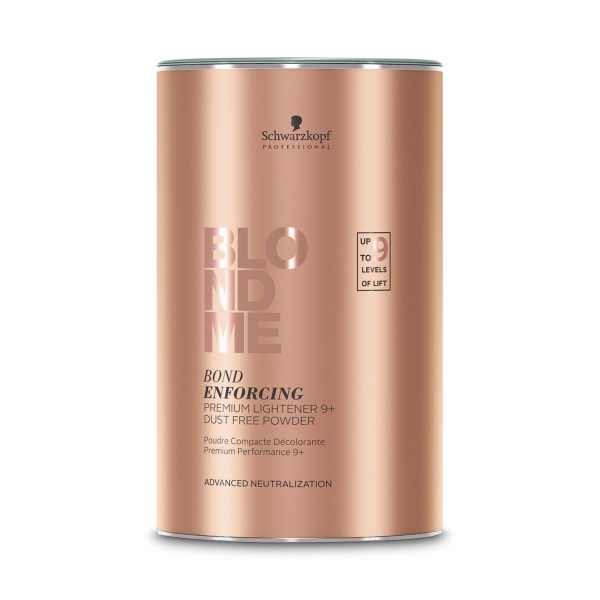 Schwarzkopf Professional Обесцвечивающая бондинг-пудра BlondMe Premium Lightener 9+, 450 мл купить - 0