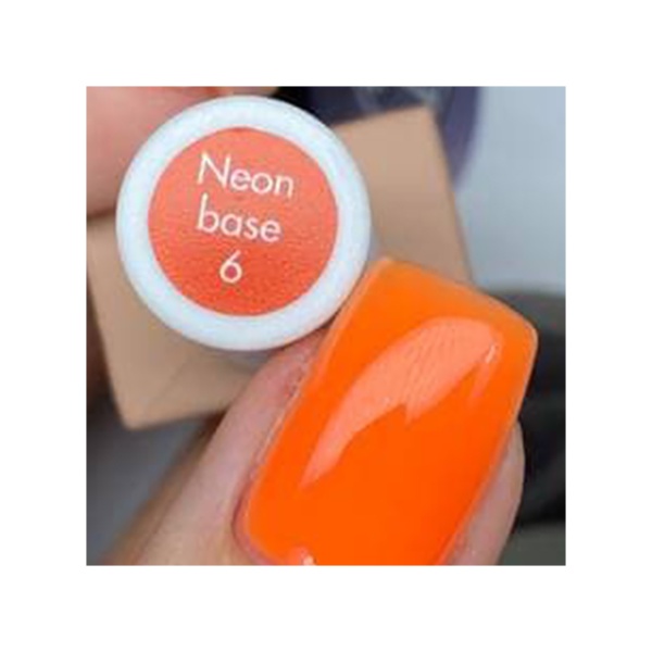 Lakres База цветная для гель-лака Neon Base, №06, 10 мл купить - 0