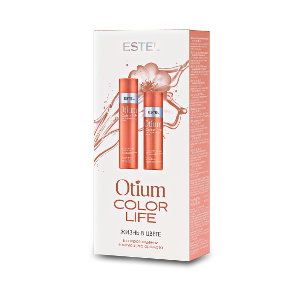 Estel Professional Набор для окрашенных волос Otium Color Life: шампунь 250 мл, бальзам 200 мл купить - 0