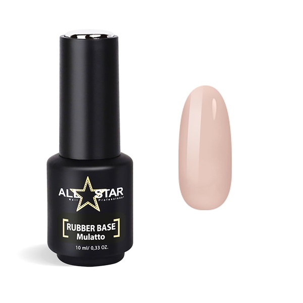 All Star Камуфлирующее каучуковое базовое покрытие Camouflage Rubber Base, Mulatto, 10 мл купить - 0