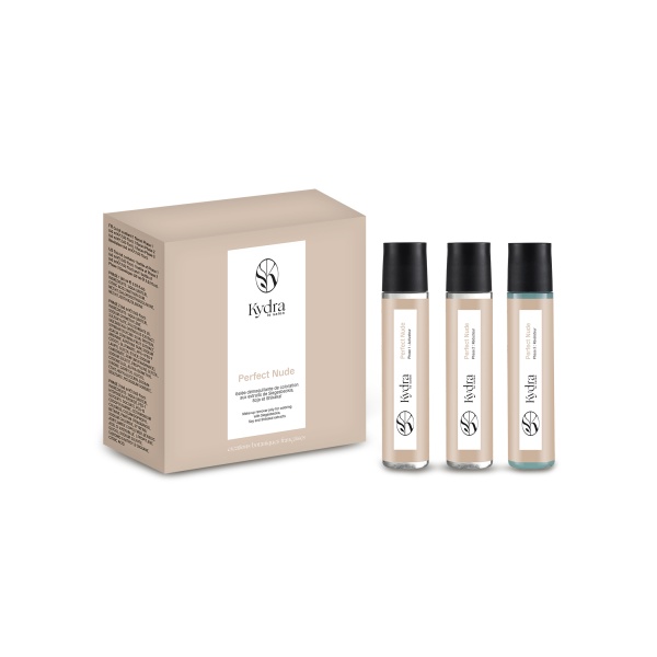 Kydra Le Salon Набор гелей для удаления искусственного пигмента с волос с экстрактами Сигезбекии, Сои и Шикакай Perfect Nude Make-up Remover, 3 x 60 мл купить - 0