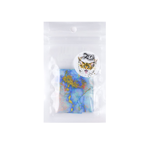 Zoo Nail Art Фольга переводная Мрамор, №1575, 4x50 см купить - 0