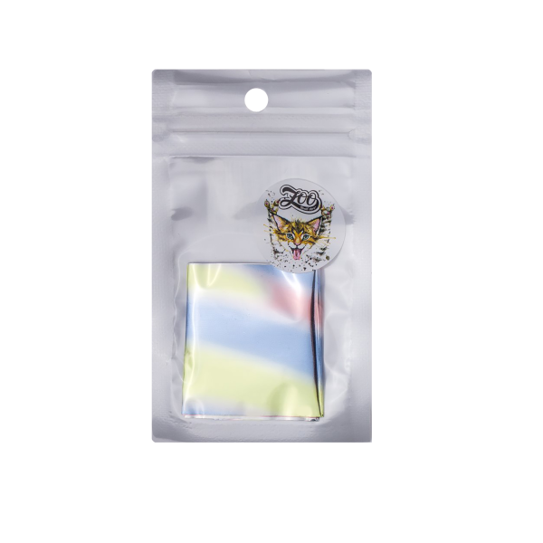 Zoo Nail Art Фольга переводная Радуга, №1577, 4x50 см купить - 0