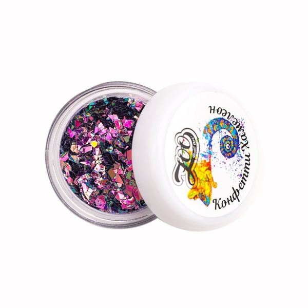 Zoo Nail Art Конфетти Хамелеон, №1519, 1 гр купить - 0