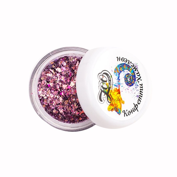 Zoo Nail Art Конфетти Хамелеон, №1523, 1 гр купить - 0