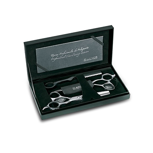 Artero Набор ножниц Mystery Set L53, прямые 6.0″, филировочные 30 зубцов 6.0″ и бритва купить - 0