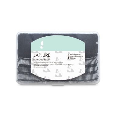 Japure Бамбуковые подушечки Bamboobaby, 200 шт купить