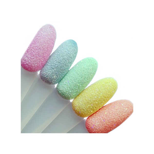 Zoo Nail Art Сахарок для дизайна, №1350 радужный, мелкий помол, 3 гр купить - 0