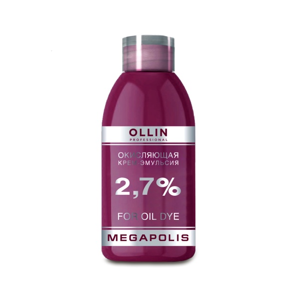 Ollin Professional Окисляющая крем-эмульсия Megapolis, 2,7%, 75 мл купить - 0