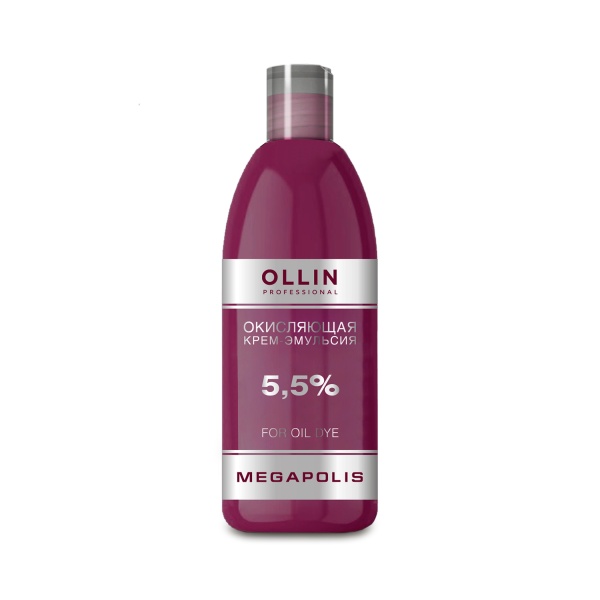 Ollin Professional Окисляющая крем-эмульсия Megapolis, 5,5%, 500 мл купить - 0
