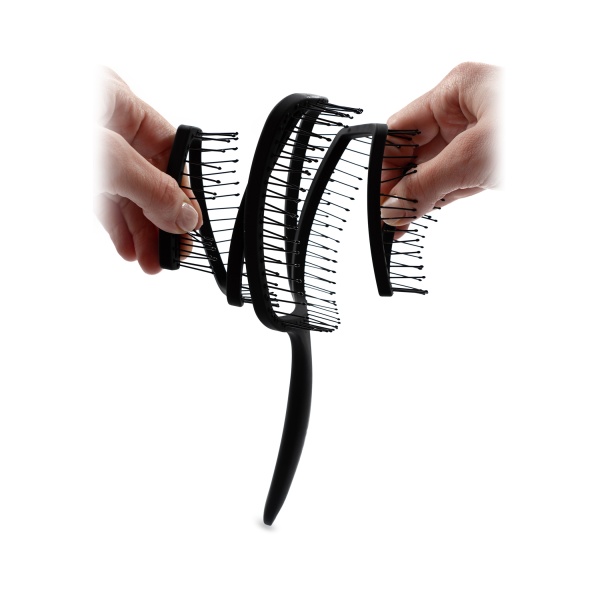 Nina Jay Кинетическая расческа для коротких волос, черная купить - 0
