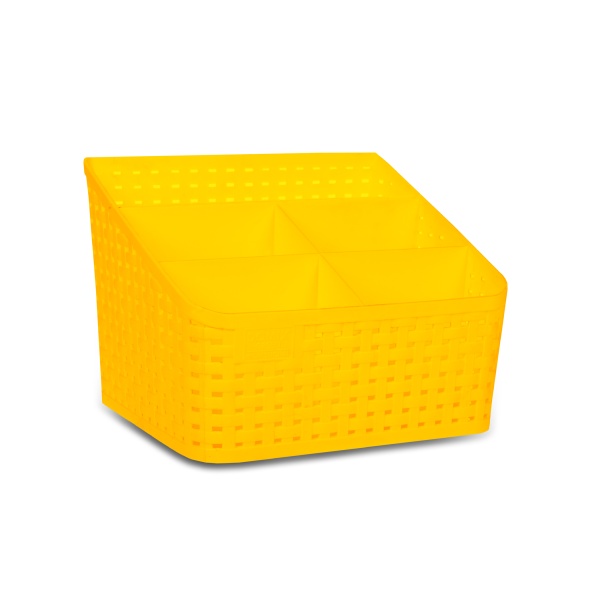 Domix Green Professional Подставка под салонные принадлежности, желтая купить - 0