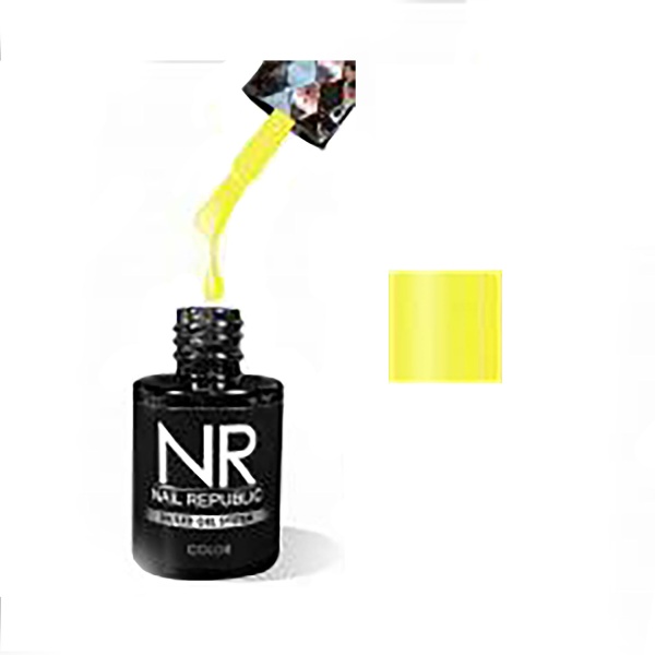 Nail Republic Гель-лак, №152 Неон желтый, 10 мл купить - 0