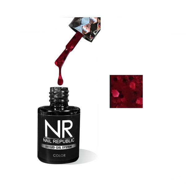 Nail Republic Гель-лак Stone Crumb, №708 Жгучее сердце, 10 мл купить - 0