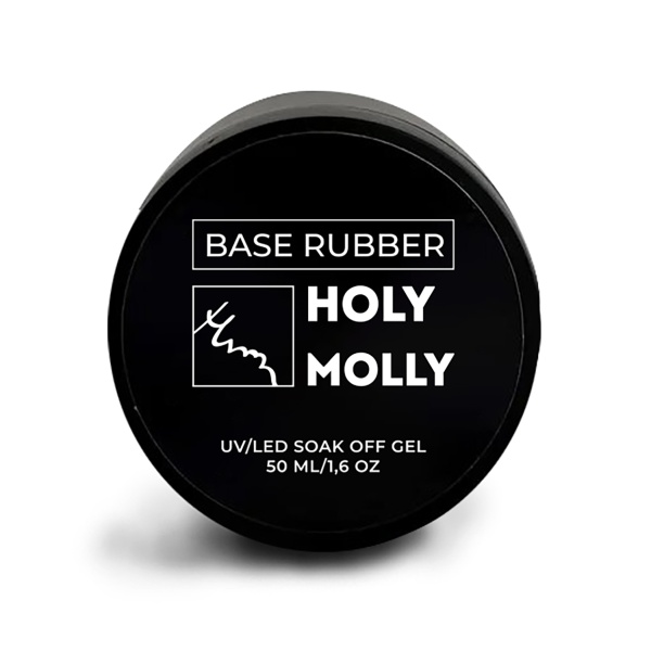 Holy Molly База для гель-лака Base Rubber, 50 мл купить - 0