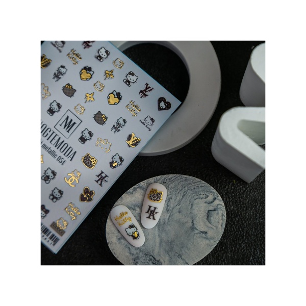 NogteModa Наклейки Combi Metallic, №054 купить - 0