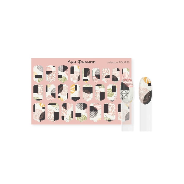 Луи Филипп Термопленка для дизайна ногтей Nail Wraps, Figures купить - 0