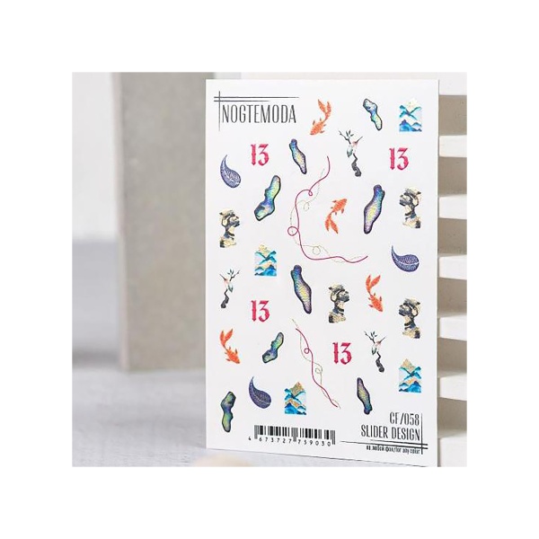 NogteModa Слайдер Slider Design CF, 058 купить - 0