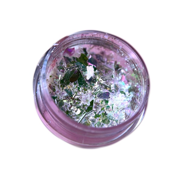 Zoo Nail Art Хлопья Юки радужные, №1799, 0.2 гр купить - 0