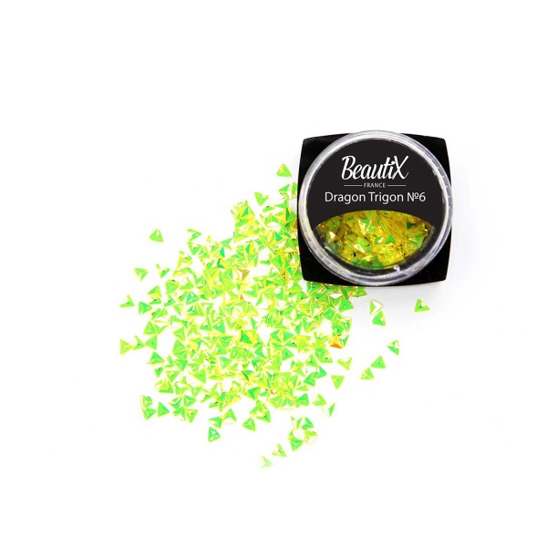 Beautix Ромбики для дизайна ногтей Dragon Trigon, №6 купить - 0