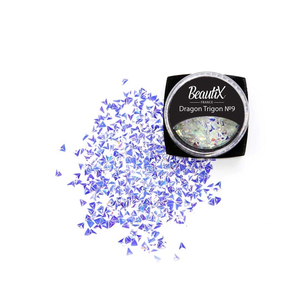 Beautix Ромбики для дизайна ногтей Dragon Trigon, №9 купить - 0
