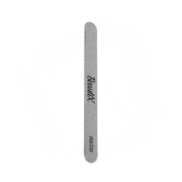 Beautix Пилка обычная, тонкая WDR3, серая, 150/220 грит, 1 шт купить - 0