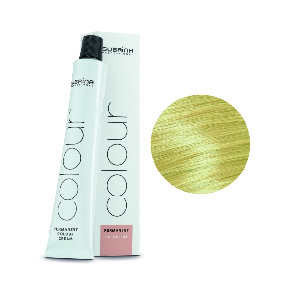 Subrina Professional Перманентная крем-краска для волос Permanent Colour, 10/00 натуральный яркий блондин, 100 мл купить - 0
