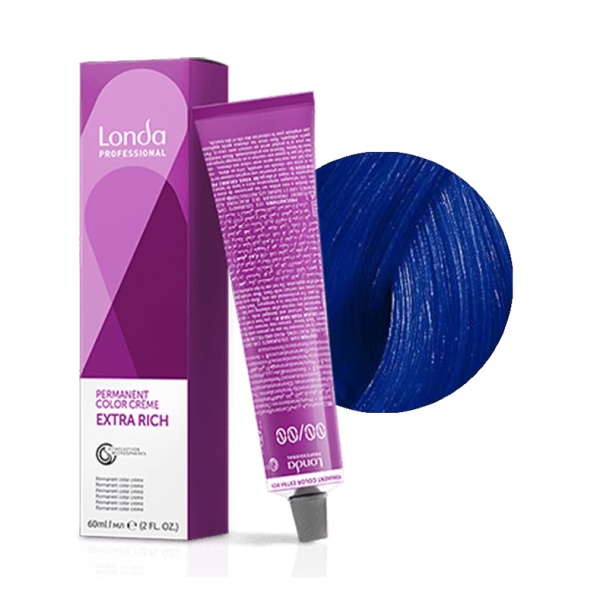 Londa Professional Крем-краска для волос Londacolor, 0/88 интенсивный синий микстон, 60 мл купить - 0