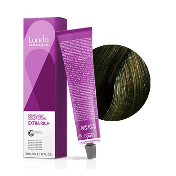 Londa Professional Стойкая крем-краска Londacolor, 5/71 светлый шатен коричнево-пепельный, 60 мл купить - 0