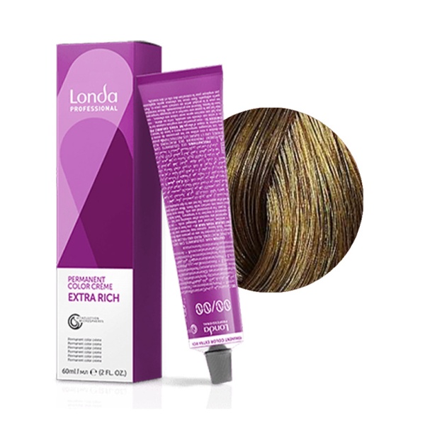 Londa Professional Стойкая крем-краска Londacolor, 7/ блонд натуральный, 60 мл купить - 0