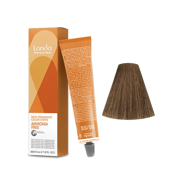 Londa Professional Интенсивное тонирование Londacolor Ammonia Free, 6/71 тёмный блонд коричнево-пепельный, 60 мл купить - 0
