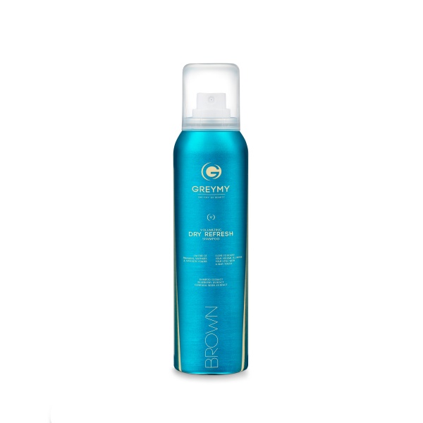 Greymy Сухой шампунь для волос Volumizing Dry Refresh Shampoo, коричневый, 150 мл купить - 0
