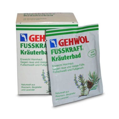 Gehwol Травяная ванна для ног Fusskraft Herbal Bath, 10 х 20 гр купить