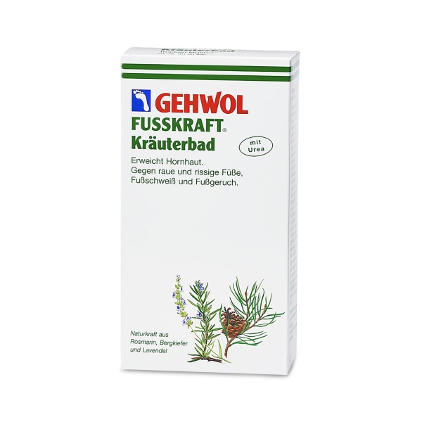 Gehwol Травяная ванна для ног Fusskraft Herbal Bath, 400 гр купить - 0