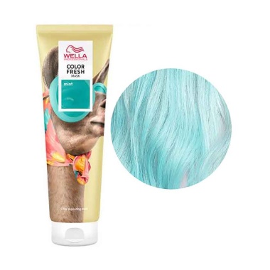 Wella Professionals Оттеночная кремовая маска для временного освежения цвета Color Fresh Mask, Мятный Mint, 150 мл купить