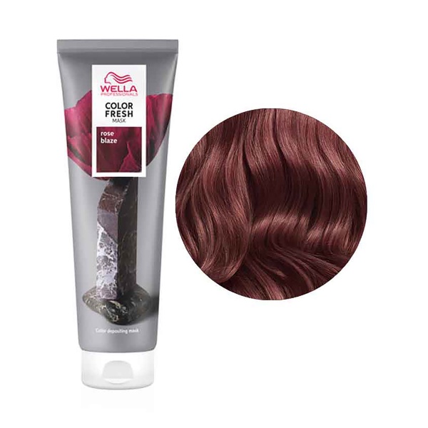 Wella Professionals Оттеночная кремовая маска для временного освежения цвета Color Fresh Mask, Малиновый рассвет Roze Blaze, 150 мл купить - 0