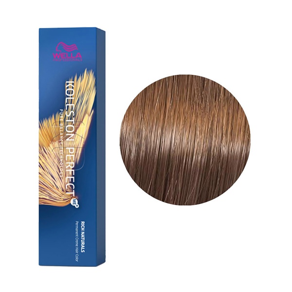Wella Professionals Стойкая крем-краска Koleston Perfect Me+, 7/37 Горчичный мед, 60 мл купить - 0