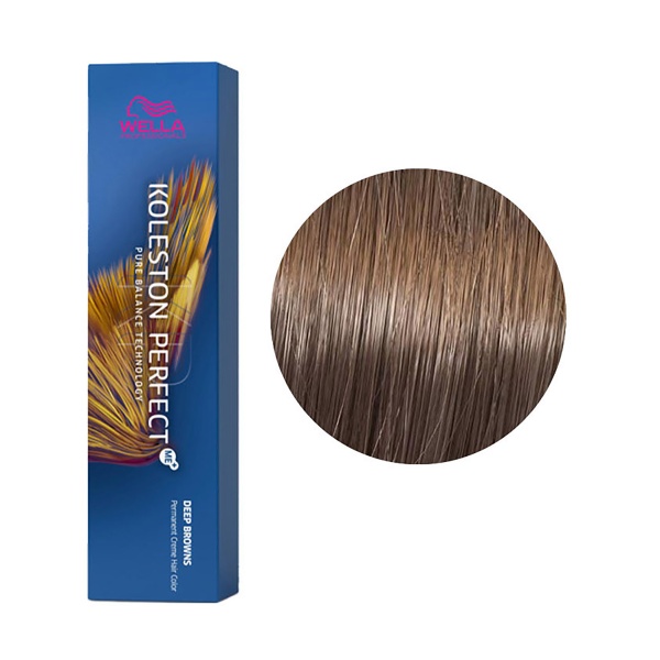 Wella Professionals Стойкая крем-краска Koleston Perfect Me+, 7/71 Янтарная куница, 60 мл купить - 0