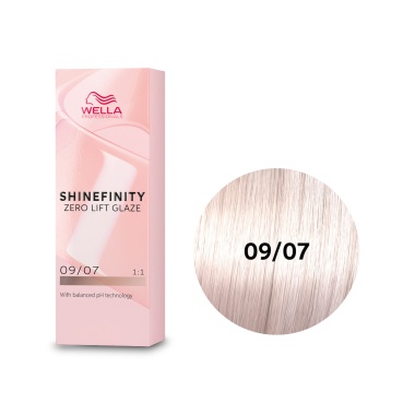 Wella Professionals Гель-крем краска для тонирования и блеска без осветления Shinefinity, 09/07 Бежевый Песок, 60 мл купить