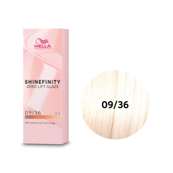 Wella Professionals Гель-крем краска для тонирования и блеска без осветления Shinefinity, 09/36 Ванильная глазурь, 60 мл купить - 0