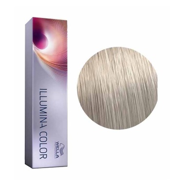 Wella Professionals Краска для волос Illumina Color, яркий блонд жемчужно-пепельный 10/81, 60 мл купить