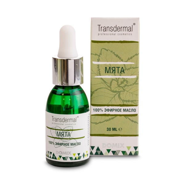 Transdermal Cosmetics 100% Косметическое эфирное масло мяты, 30 мл купить - 0