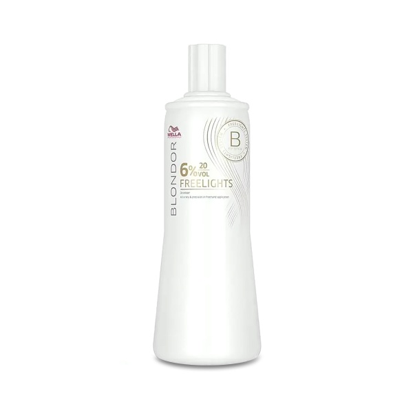 Wella Professionals Окислитель Blondor Freelights Developer, 6% 20 Volume, 1000 мл купить - 0