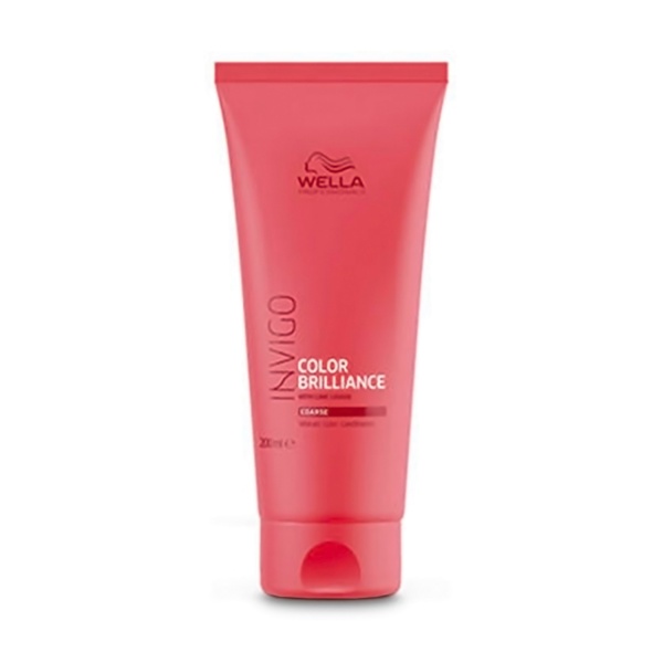 Wella Professionals Бальзам-уход для окрашенных жестких волос Invigo Color Brilliance, 200 мл купить - 0