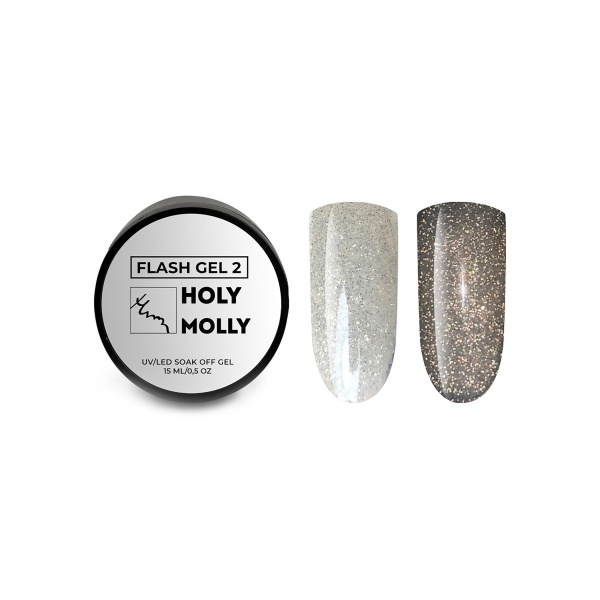 Holy Molly Моделирующий гель Flash Gel, №02, 15 мл купить - 0