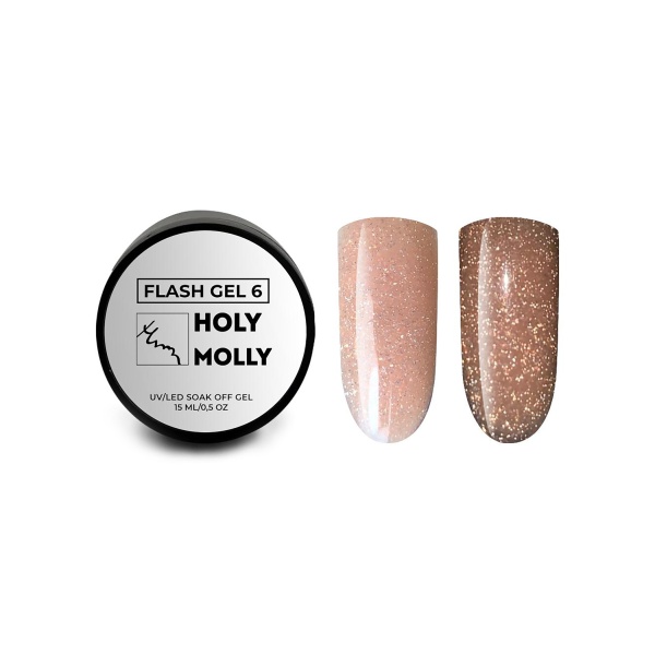 Holy Molly Моделирующий гель Flash Gel, №06, 15 мл купить - 0