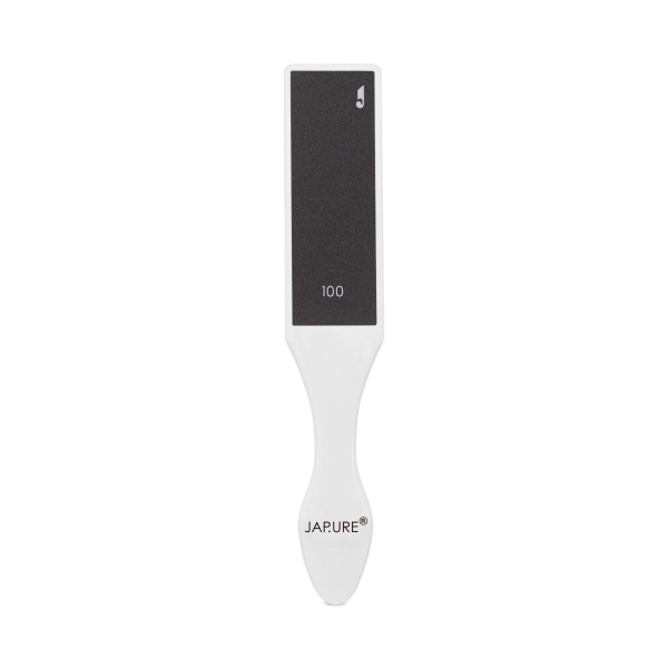 Japure Комбинированная Пилка для стоп кинг-сайз, 100/180 грит, белая, 1 шт купить - 0